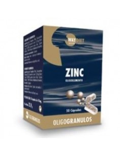 Zinc Oligogranulos 50Caps. de Waydiet Natural Products