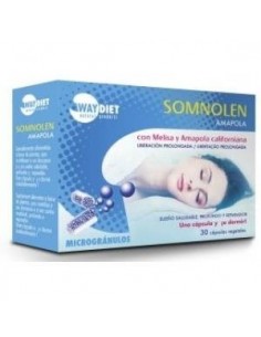 Somnolen Amapola 30Caps. de Waydiet Natural Products