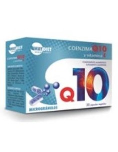 Q10 + Vit E 30Caps. de Waydiet Natural Products
