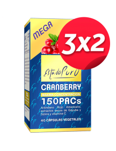 Pack 3X2 Cranberry Mega150...