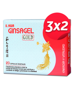 Pack 3X2 Ginsagel Il Hwa 20Cap. de Tongil..