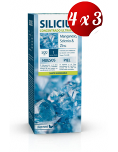 Pack 4x3 uds Silicius...