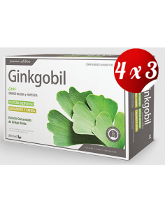 Pack 4x3 uds Ginkgobil...