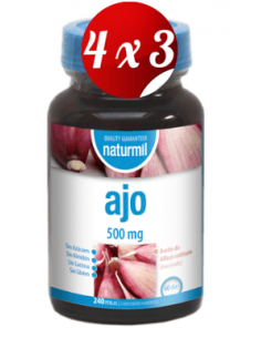 Pack 4x3 uds Ajo 500Mg....