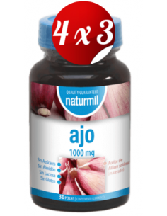 Pack 4x3 uds Ajo 1000 Mg...