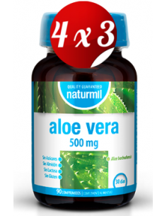 Pack 4x3 uds Aloe Vera 500...