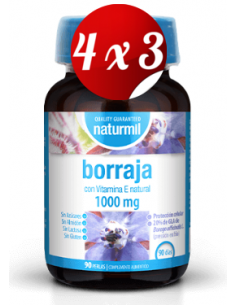 Pack 4x3 uds Borraja...