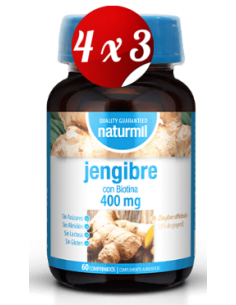 Pack 4x3 uds Jengibre...