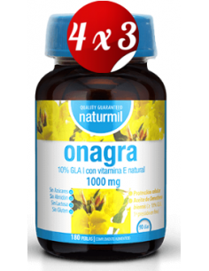 Pack 4x3 uds Onagra 1000Mg....