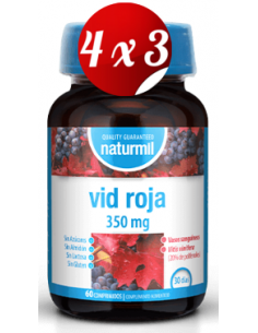 Pack 4x3 uds Vid Roja...