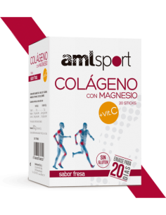 Colageno Con Magnesio Y Vit.C Fresa 20Sti Amlsport de Ana Ma