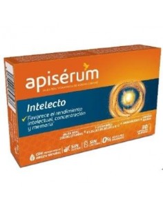 Apiserum Intelecto 30 Cápsulas  Apiserum