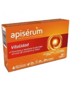 Apiserum Vitalidad 30 Cápsulas  Apiserum