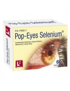 Pop Eyes Selenium 60 Cápsulas  Ele2Pharma