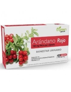 Arandano Rojo + Probioticos 30 Cápsulas  B.Green (Lab. Lebudit)