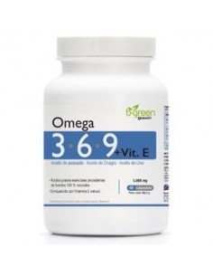 Omega 3-6-9 + Vit. E 48 Cápsulas  B.Green (Lab. Lebudit)