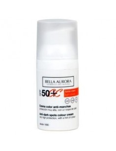 Cc Cream Spf 50+ Tono Claro 30 Mililitros Bella Aurora