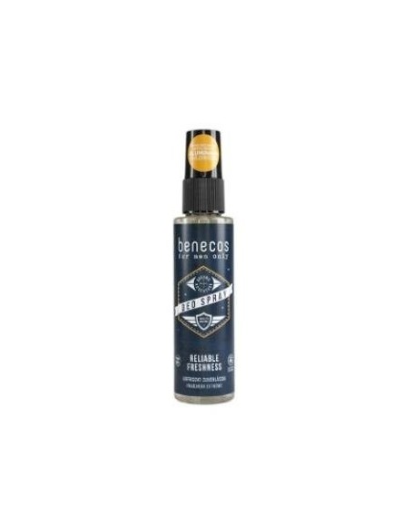 Desodorante Spray For Men 75 Mililitros Vegano Benecos