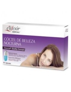 Elifexir Esenciall Coctel Belleza Nocturna 30 Cápsulas  Elifexir
