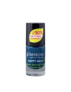 Laca De Uñas Nordic Blue 5 Mililitros Vegano Benecos