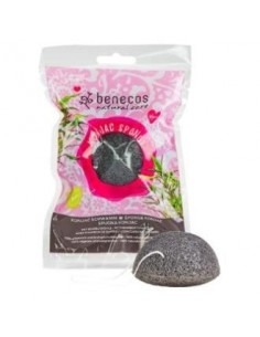 Esponja Konjac Bambu Negro Purificante-Piel Grasa Benecos