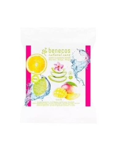 Toallitas Desmaquilladoras Felices 25 Unidades Vegano Benecos