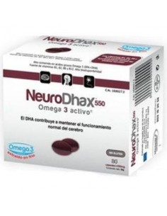 Neurodhax 550Miligramos 80 Cápsulas  Epadhax