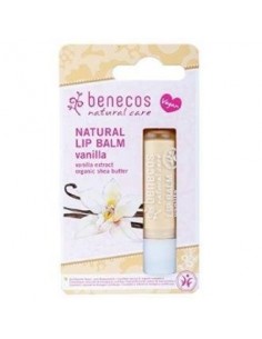 Balsamo Labial Vegano Vainilla Natural 4,8 Gramos Benecos