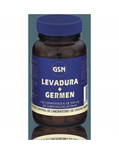 Levadura Germ 500 Mg 150 Comp De Gsn