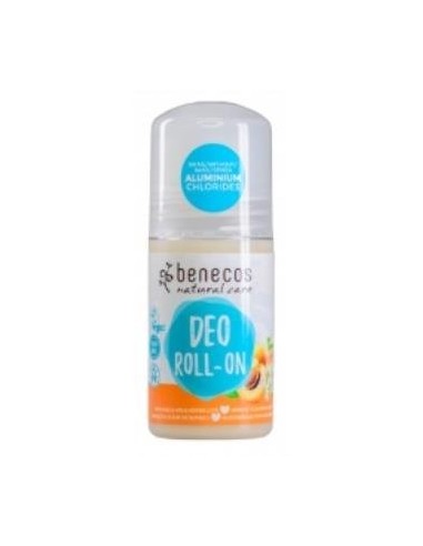 Desodorante Albaricoque Y Sauco Roll-On 50M Vegano Benecos