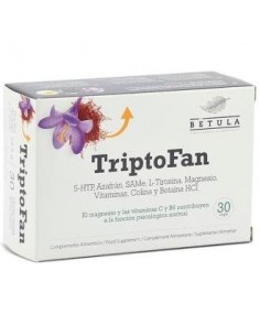 Triptofan 30 Cápsulas  Betula