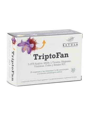 Triptofan 30 Cápsulas  Betula