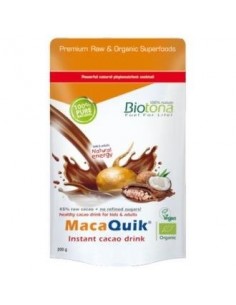 Macaquik Instant Cacao Drink 200Gr. Bio de Biotona