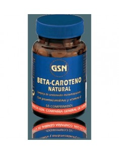 Betacaroteno Natural 50 Comp De Gsn