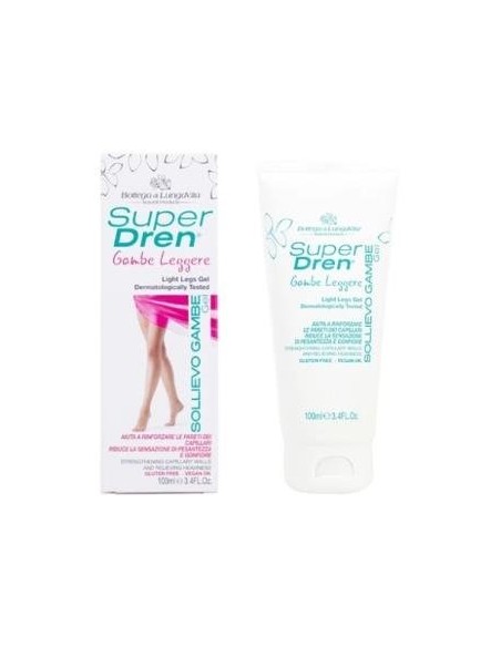 Super Dren Gel Piernas Ligeras 100 Mililitros Bottega Di Lungavita