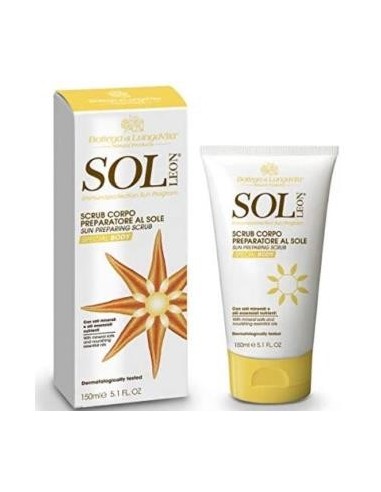 Sol Leon Exfoliante Antes Del Sol 150 Mililitros Bottega Di Lungavita