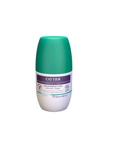 Desodorante Roll-On Aloe Vera 24 H 50 Ml de Cattier