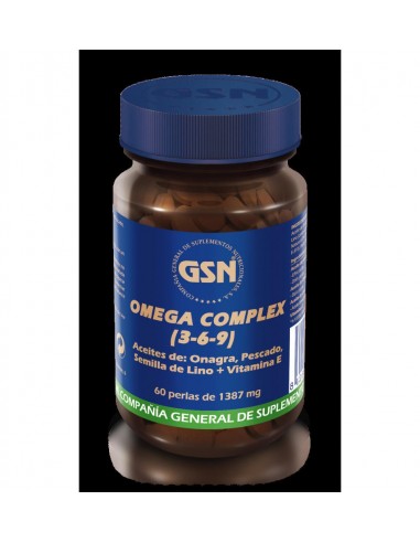Omega Complex 3-6-9 60 Perlas De Gsn