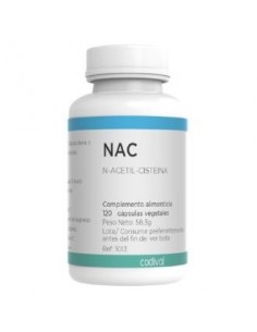 Nac N-Acetil-Cisteina 120 Cápsulas  Codival