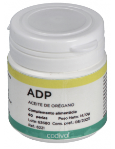 Adp (Oregano Emulsion) 60 Perlas Codival