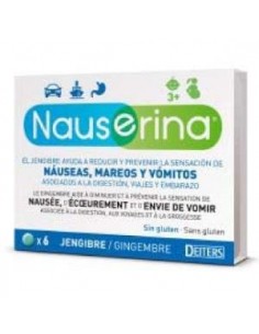 Nauserina 6 Comprimidos Deiters