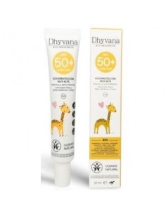 Solar Spf50+ Infantil  Sensible 50 Mililitros Eco Dhyvana