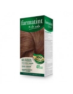 Farmatint Gel 4R Castaño Cobrizo 135 Mililitros Farmatint