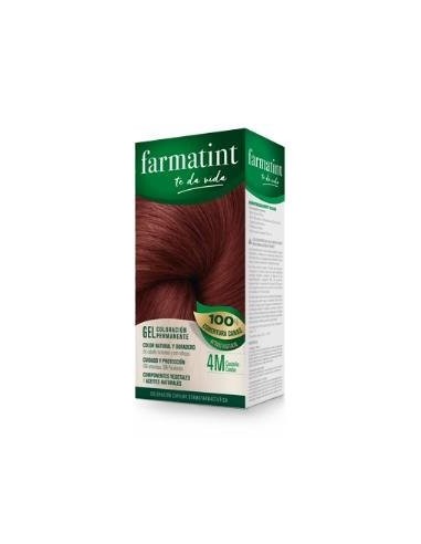 Farmatint Gel 4M Castaño Caoba 135 Mililitros Farmatint