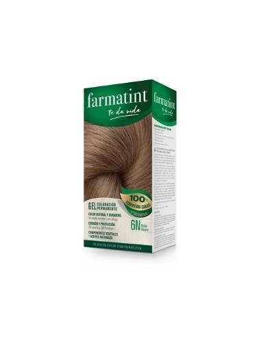 Farmatint Gel 6N Rubio Oscuro 135 Mililitros Farmatint