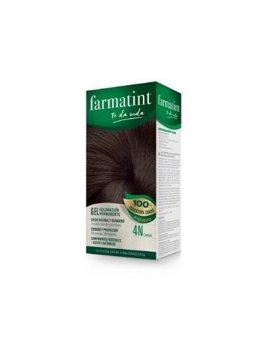 Farmatint Gel 4N Castaño 135 Mililitros Farmatint