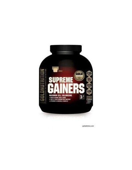 Supreme Gainers Chocolate 3Kg. de Gold Nutrition