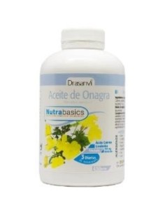 Onagra Aceite 450 Perlas 500Mg Nutrabasicos Drasanvi
