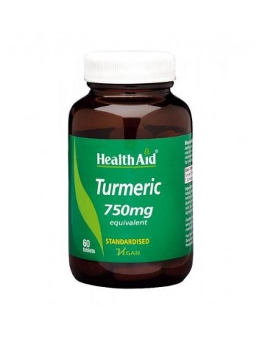 Turmeric Root 60 Caps Curcuma De Health Aid