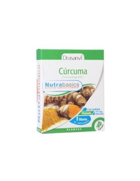 Curcuma 24 Capsulas Nutrabasicos Drasanvi